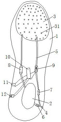 Full-automatic breathing shoes