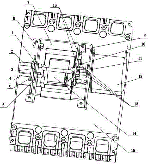 Reclosing mechanism of residual-current circuit breaker