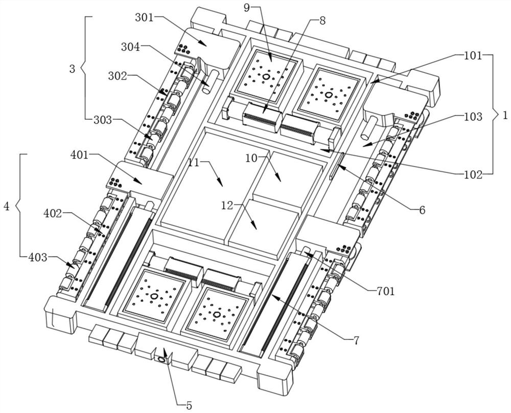 Intelligent AGV carrying robot for multi-layer stereo garage and carrying method thereof