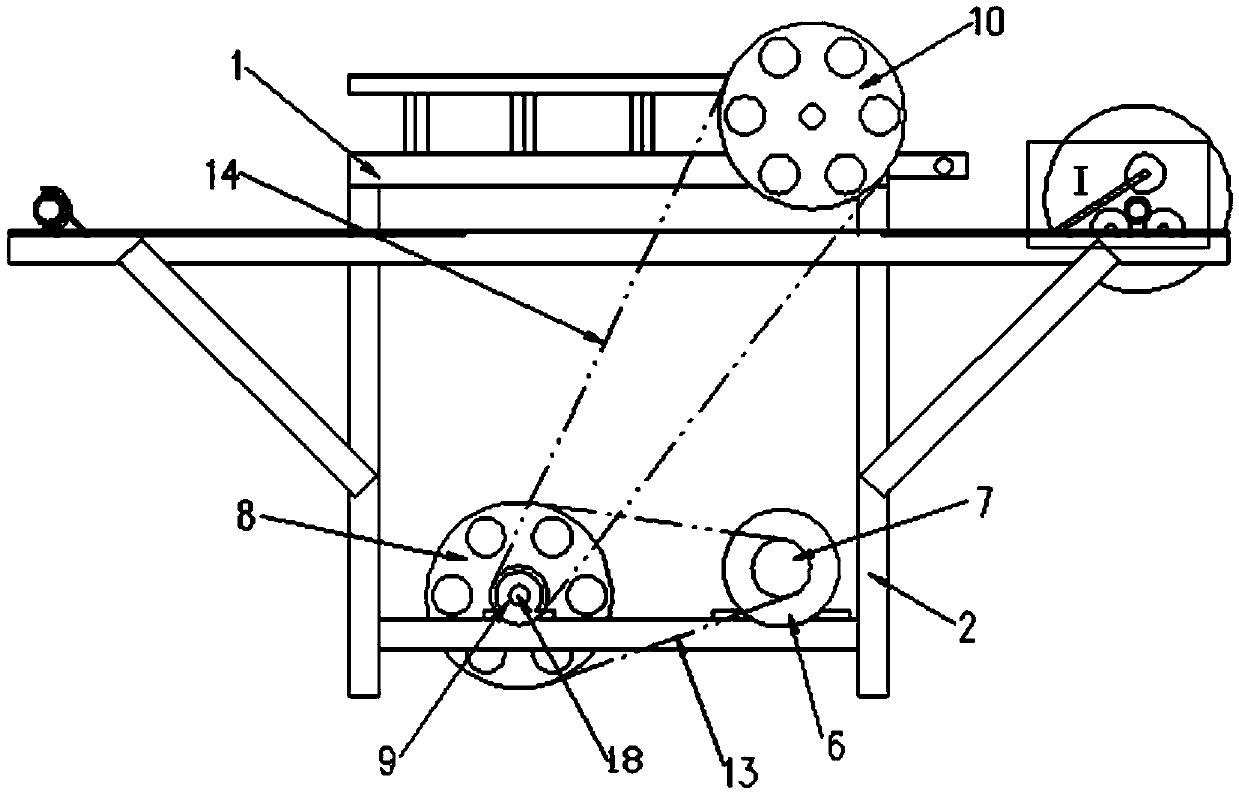 Automatic material sectioning device