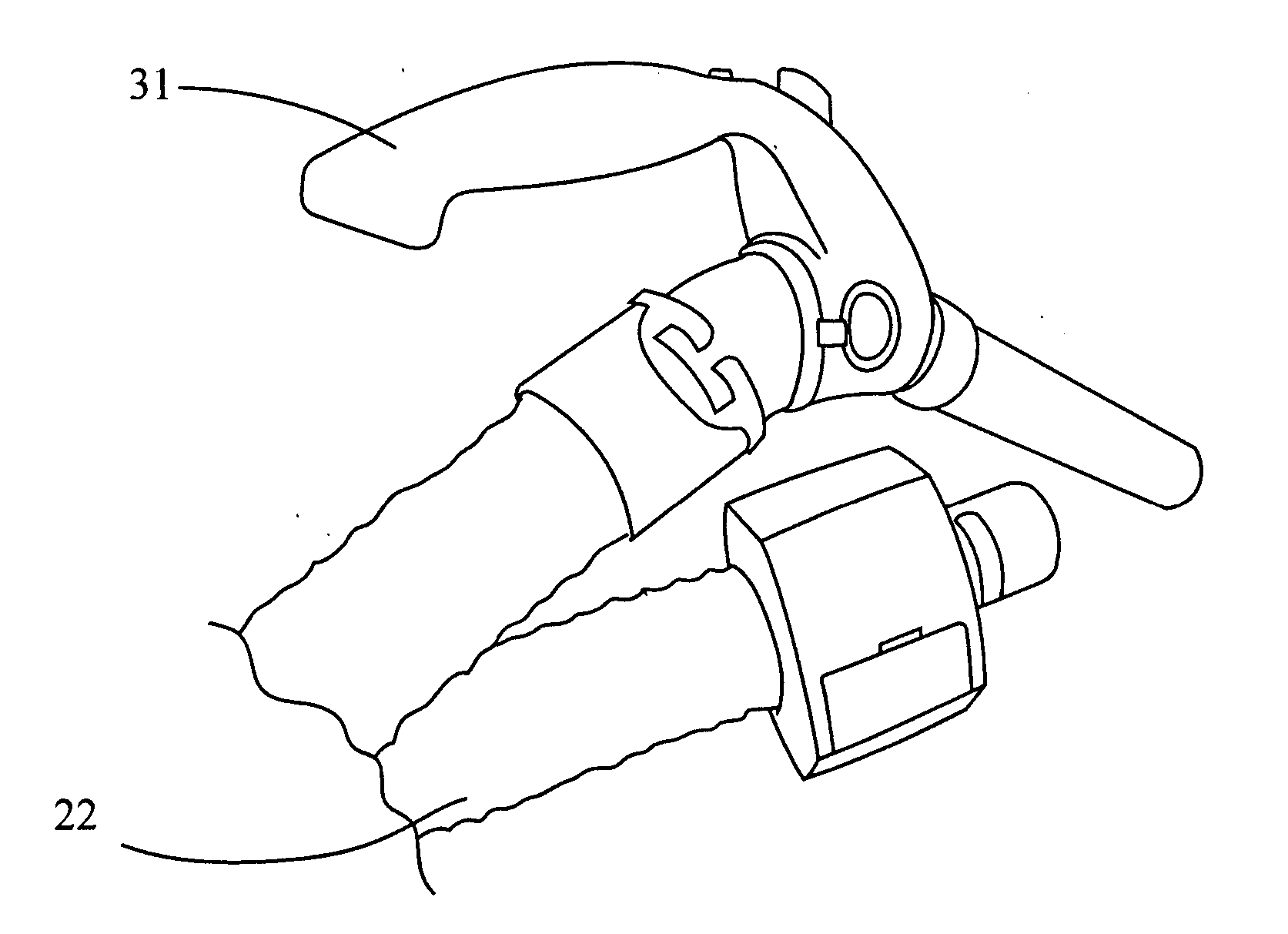 Radio frequency controlled central vacuum endfitting