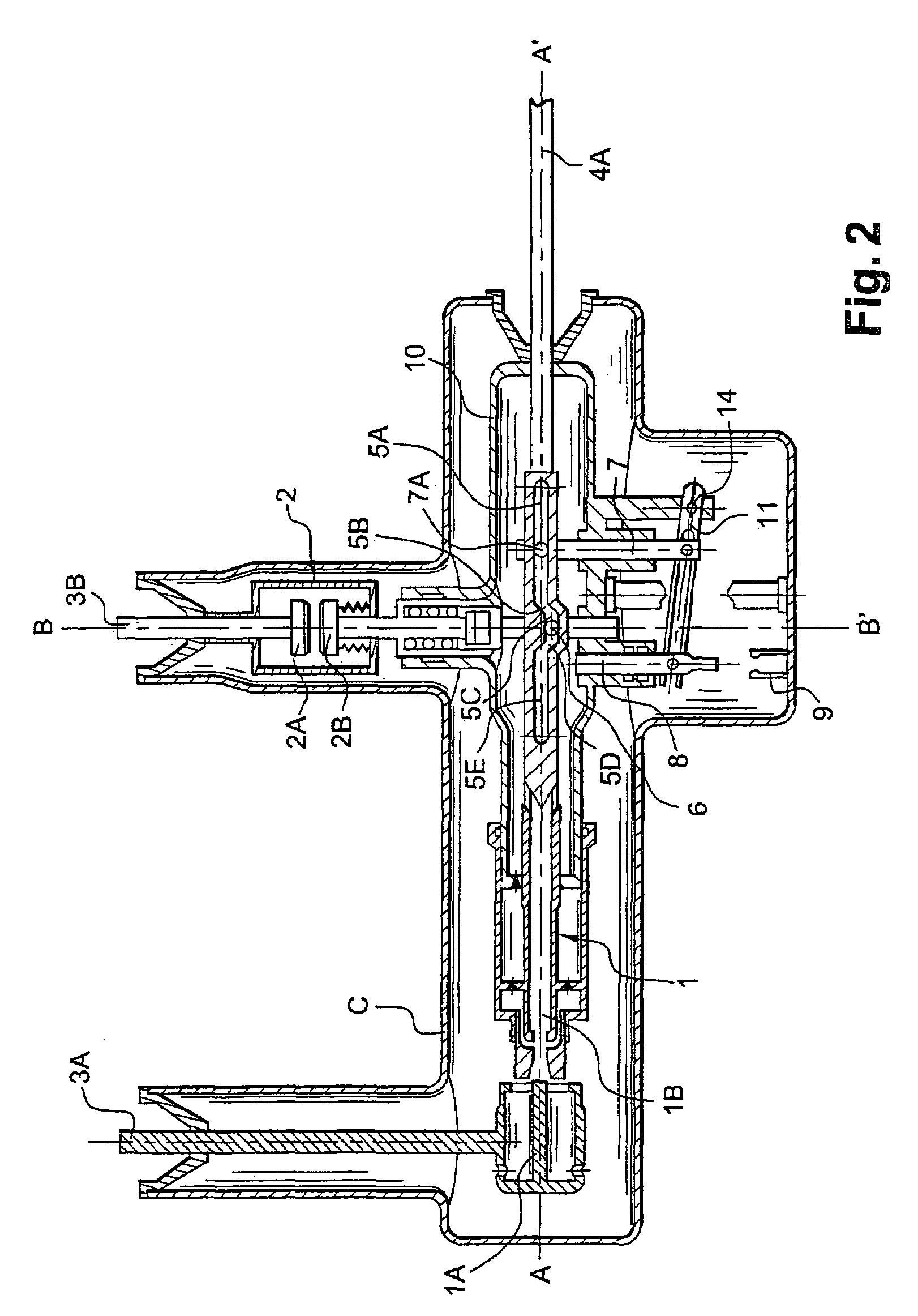 High-voltage hybrid circuit-breaker