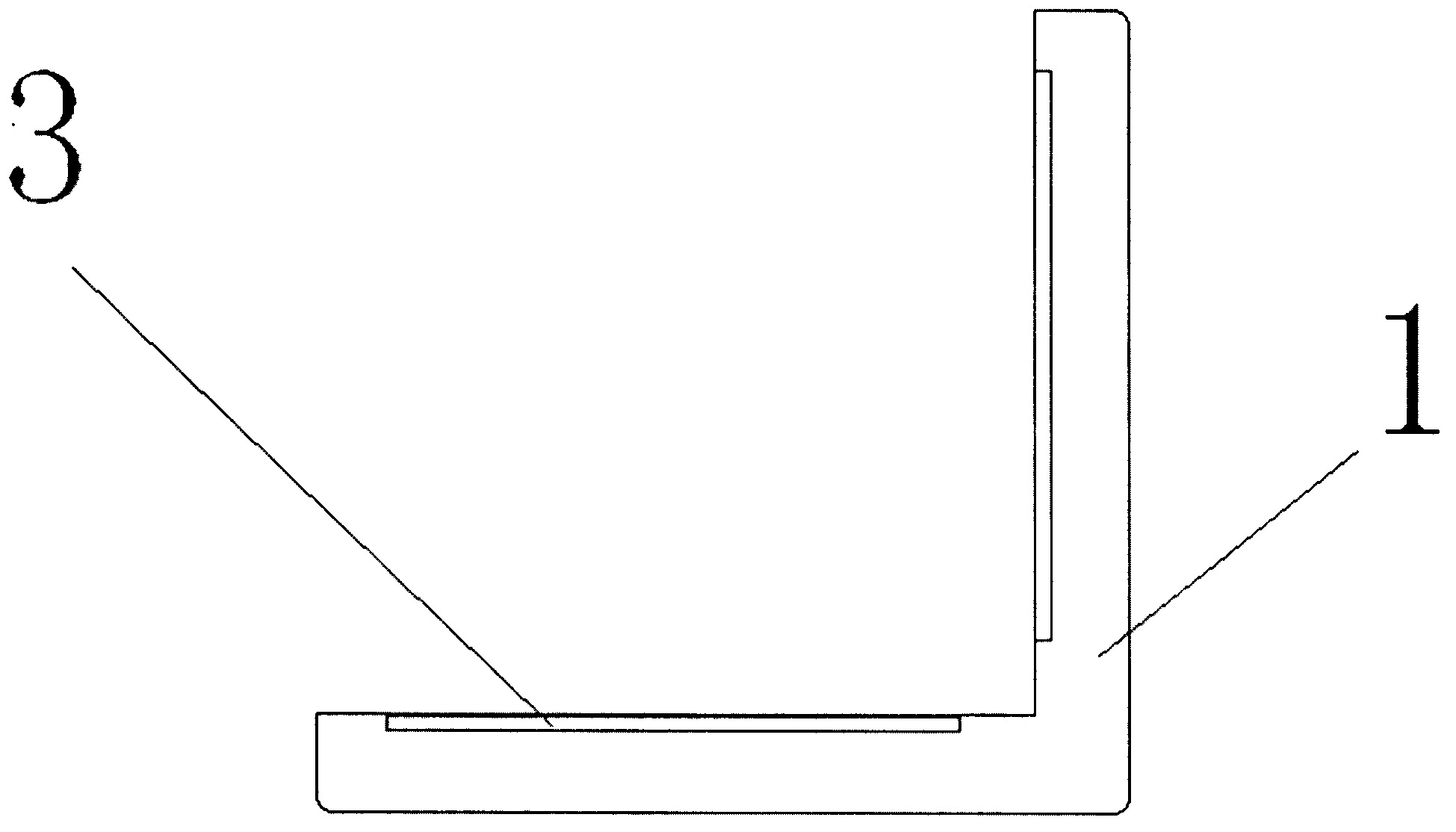 Plastic reflective anti-collision strip