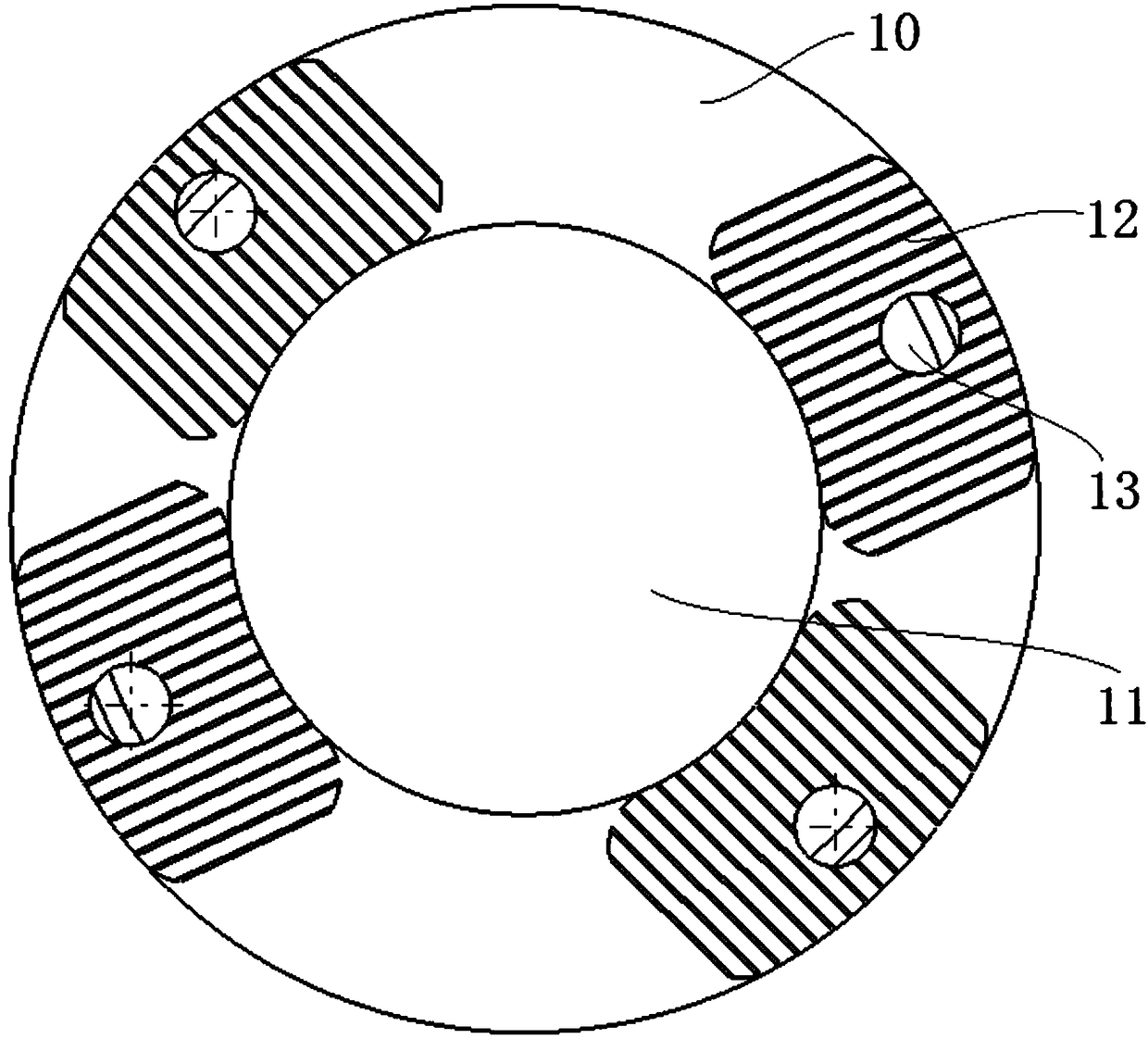 End surface gear part of drive half shaft of vehicle and vehicle equipped with end surface gear part