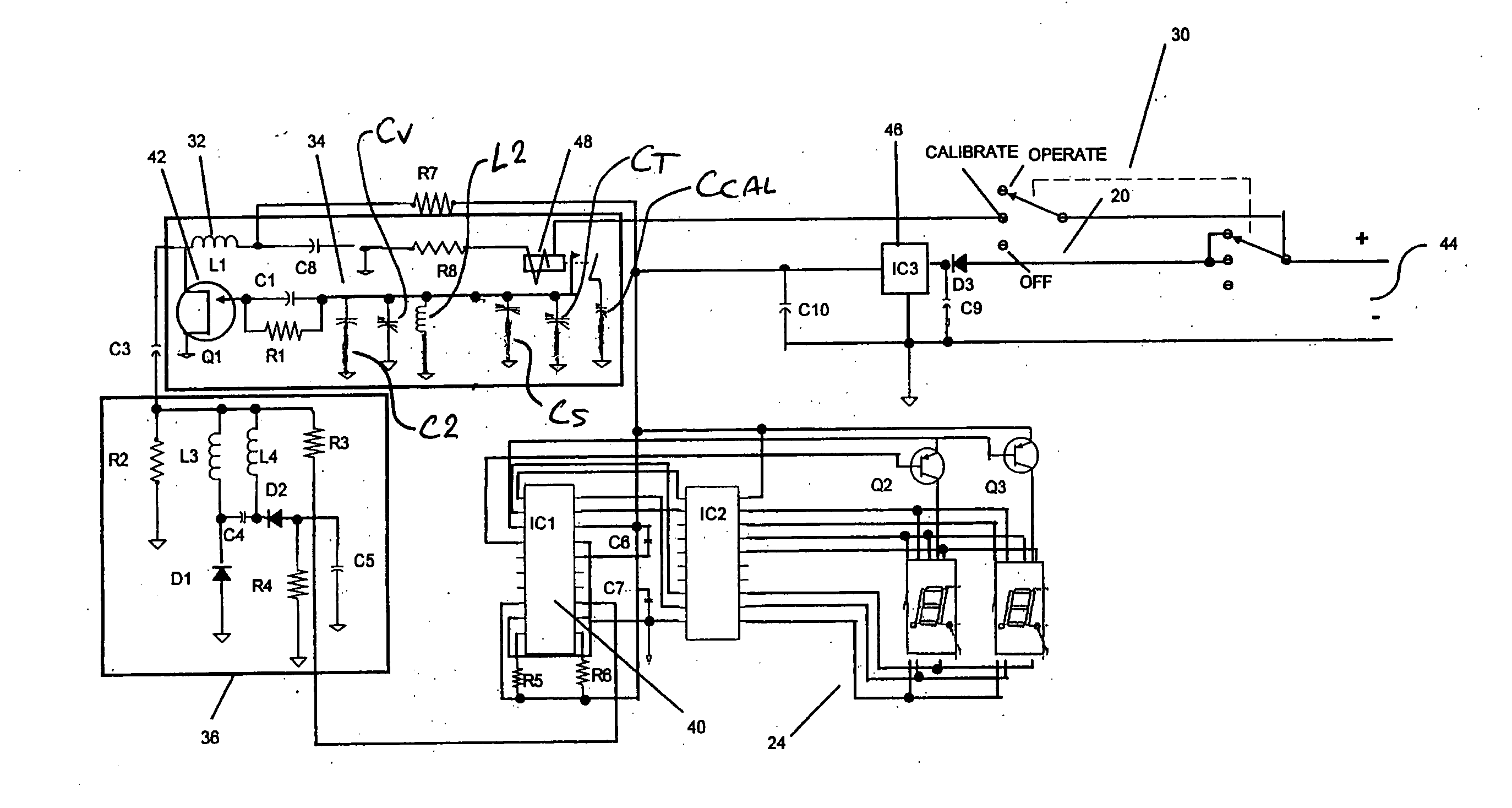 Grain moisture sensor