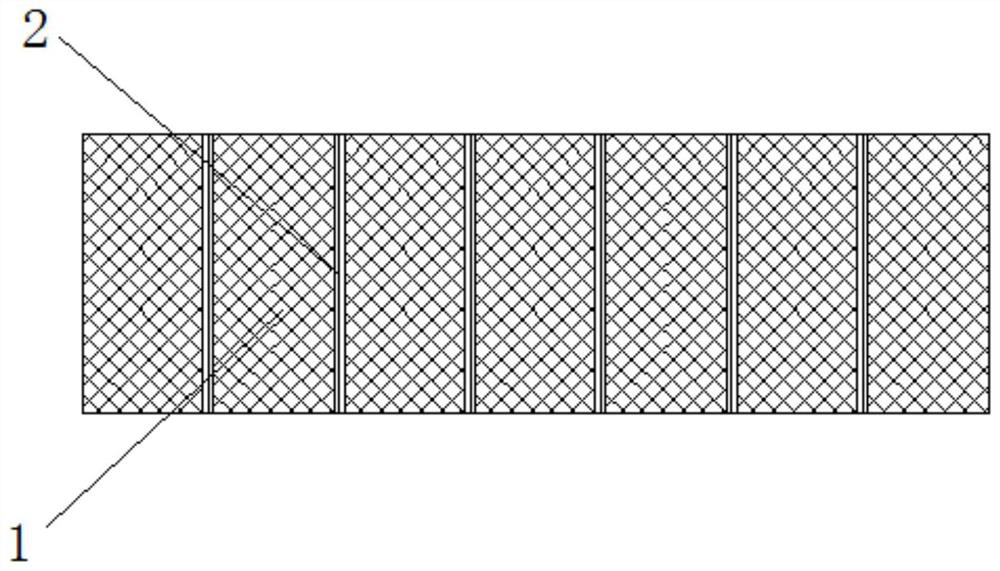 Reciprocating brushing device for outer surface of quartz sand ore