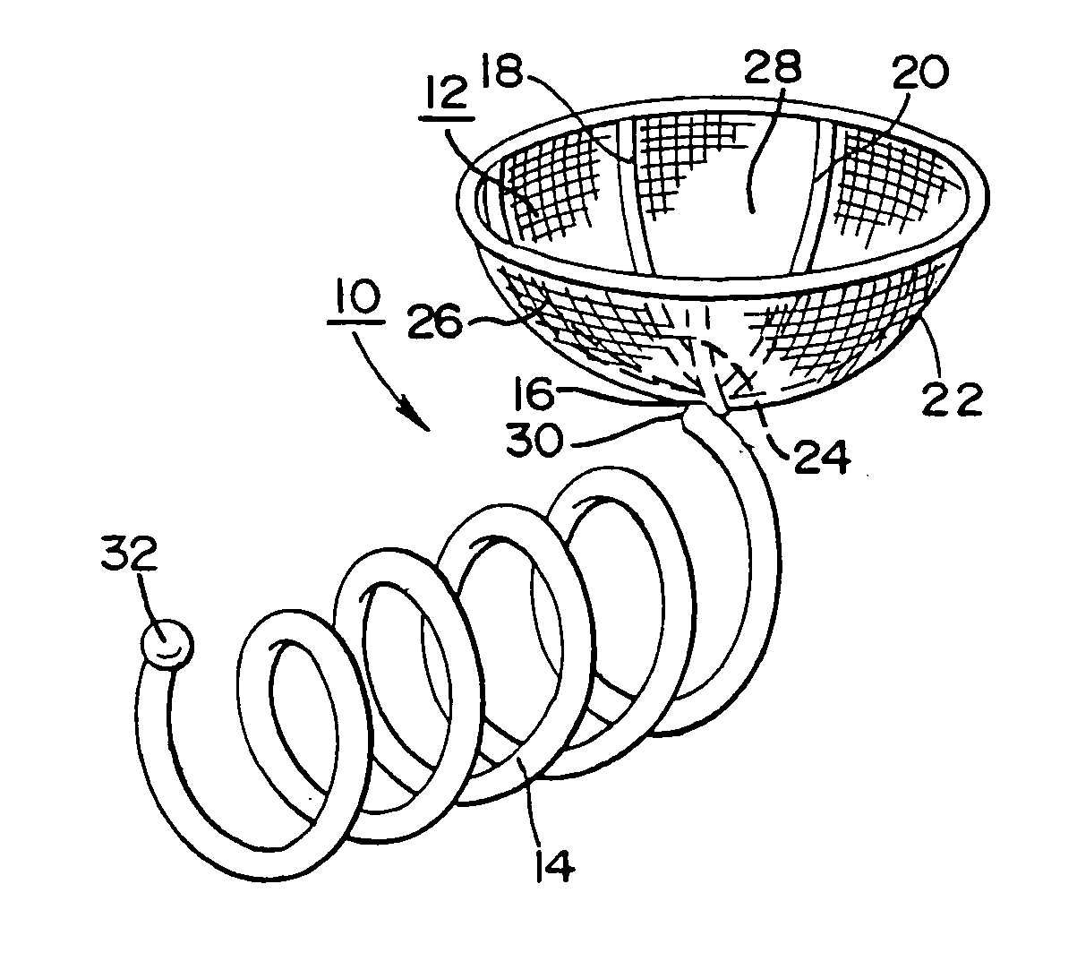 Stent embolization device