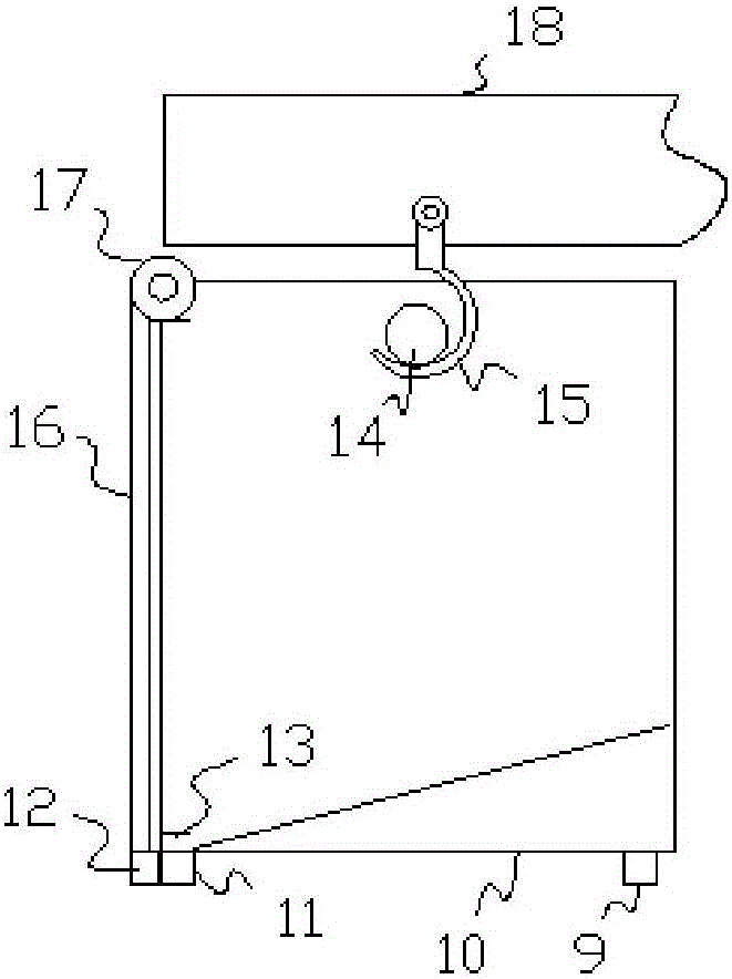 Spinning bobbin reversing device