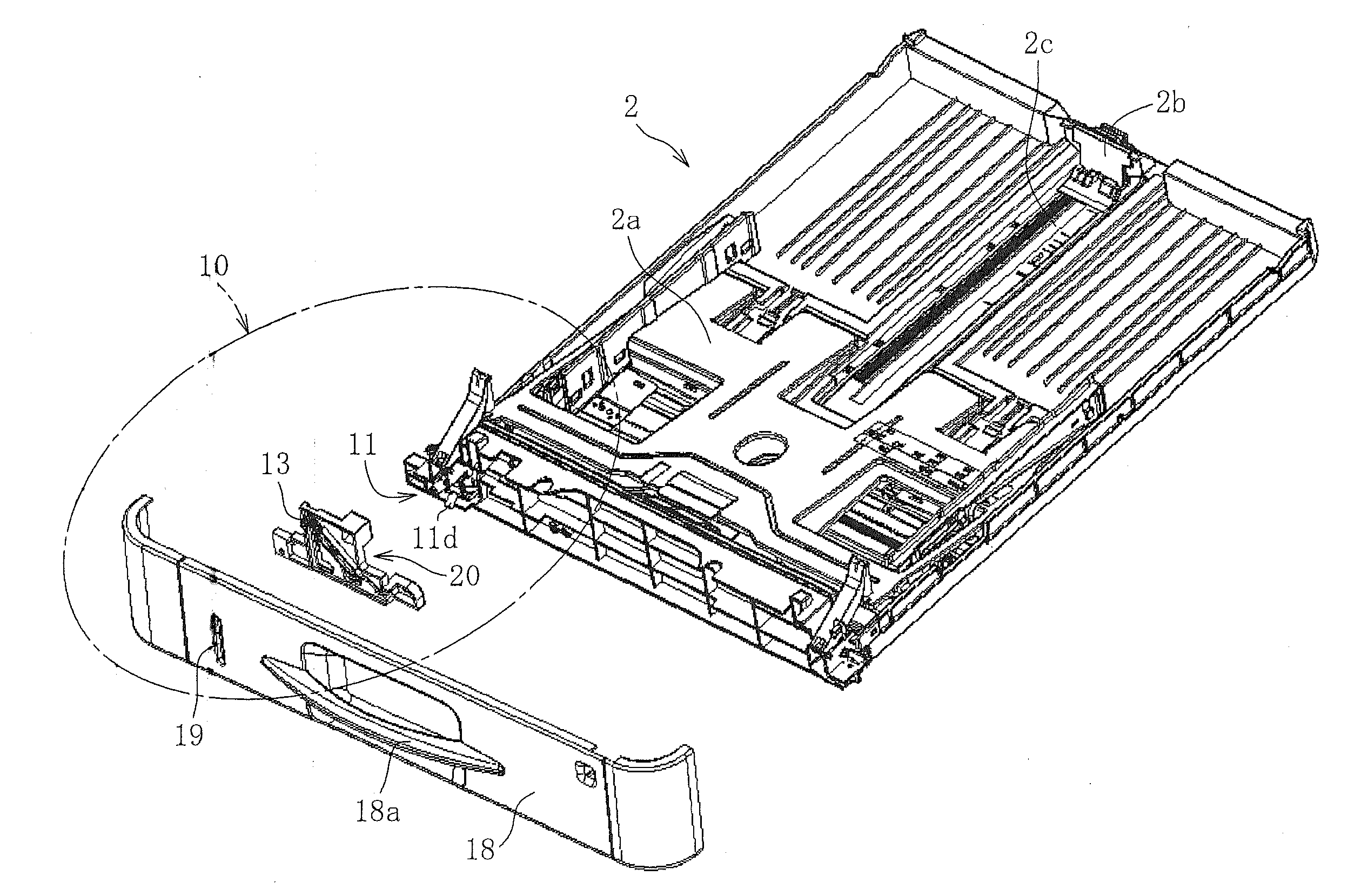 Sheet amount indicator and image forming apparatus