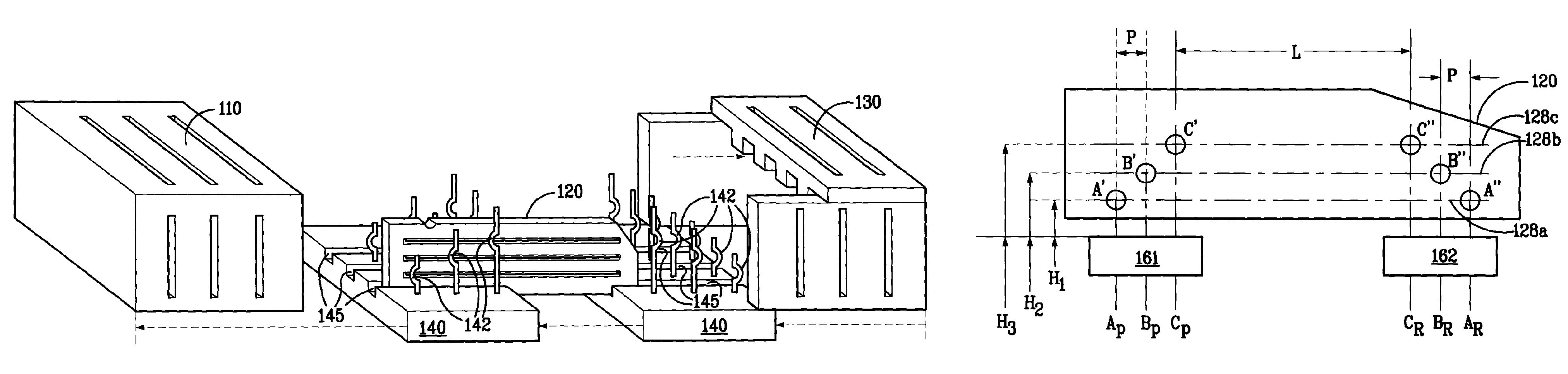 High speed connectors that minimize signal skew and crosstalk