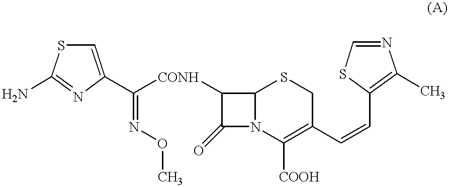 Crystalline substance of cefditoren pivoxyl and the production of the same