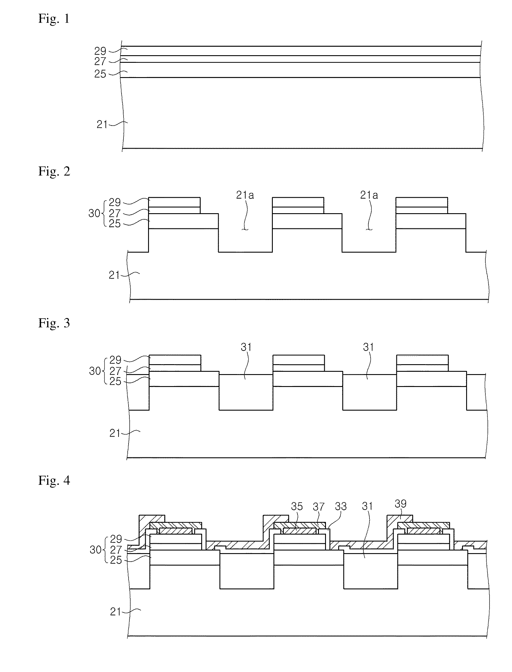 Light emitting device having a plurality of non-polar light emitting cells and a method of fabricating the same