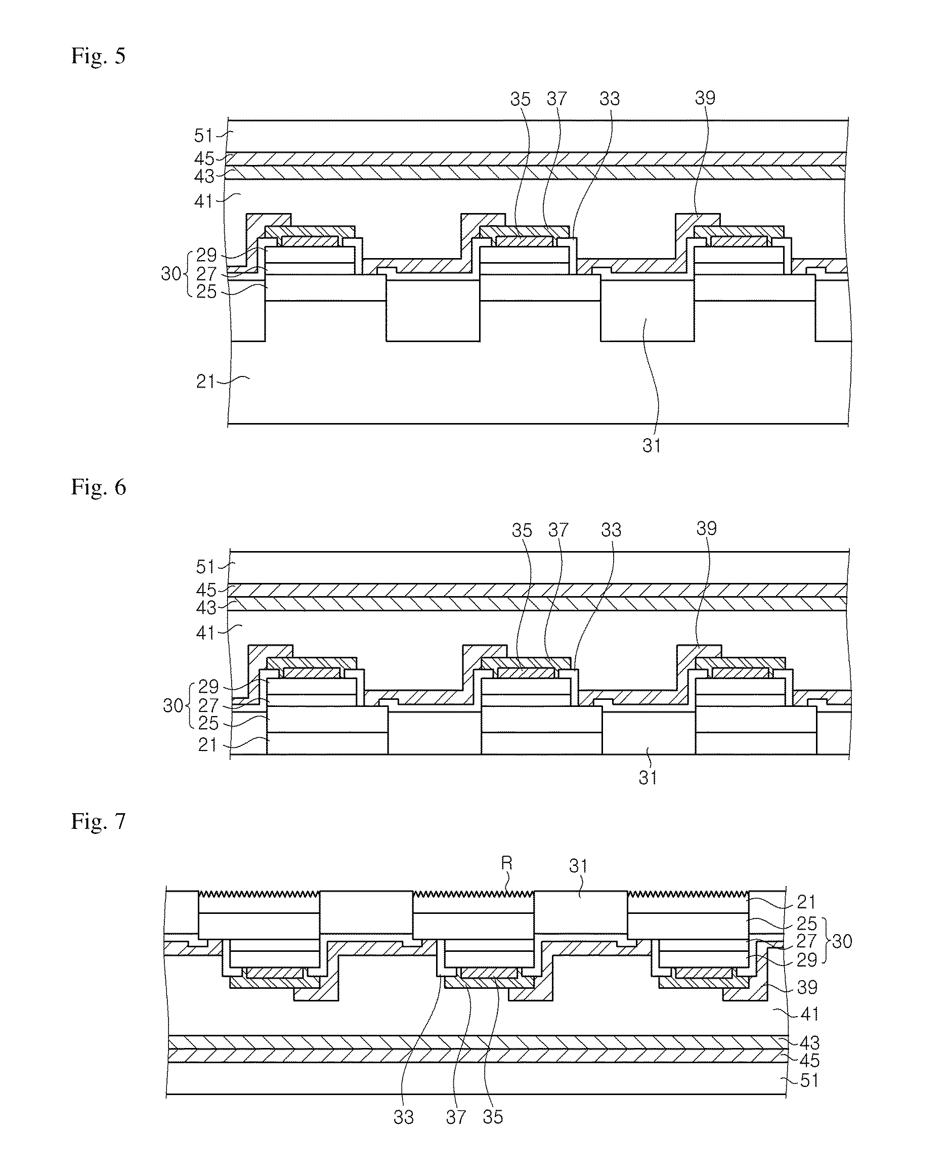 Light emitting device having a plurality of non-polar light emitting cells and a method of fabricating the same