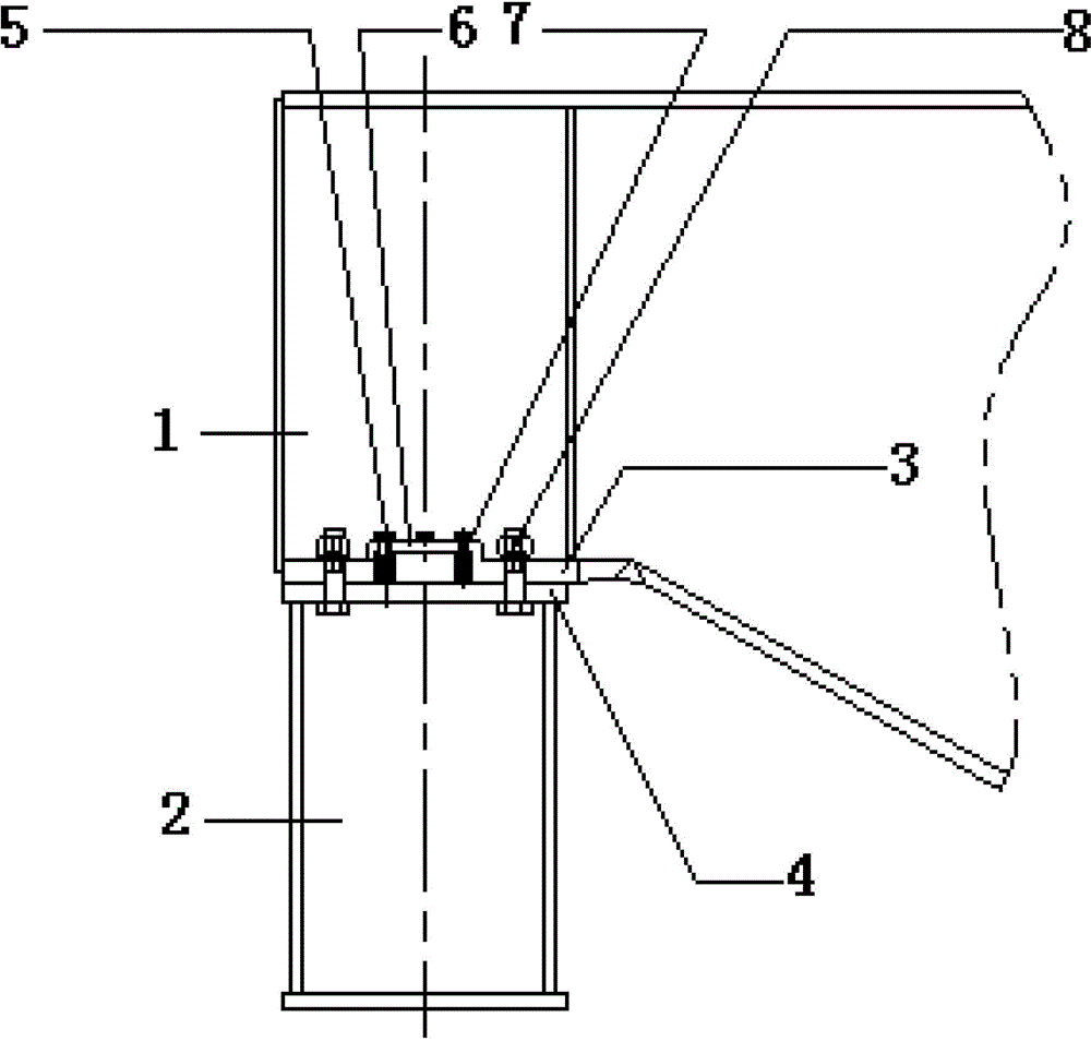 Crane main beam positioning device and method