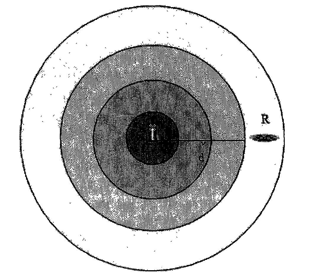 Method for measuring communications volume area distribution in wireless mobile self-organizing network