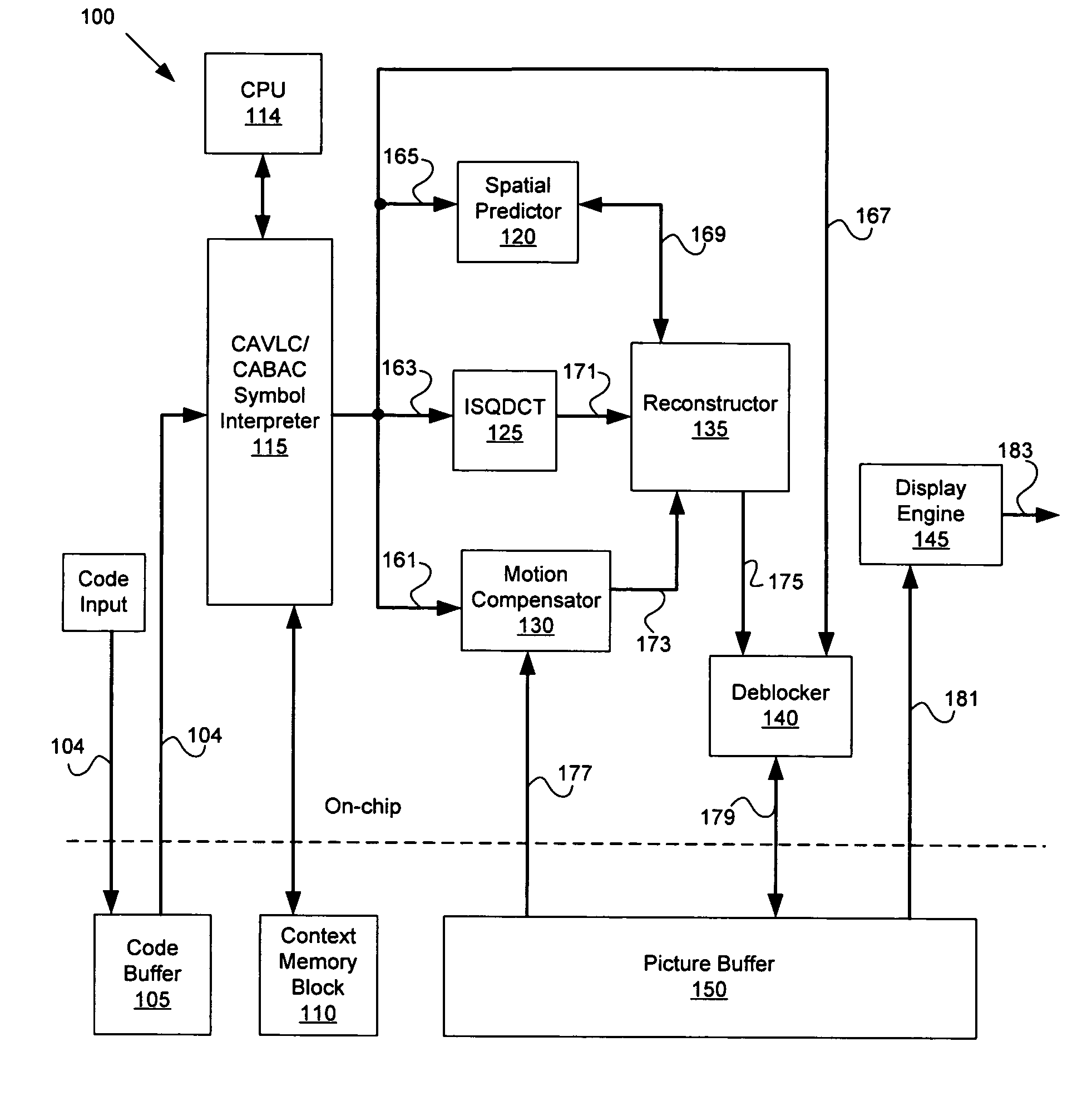 System and method for decoding context adaptive variable length coding