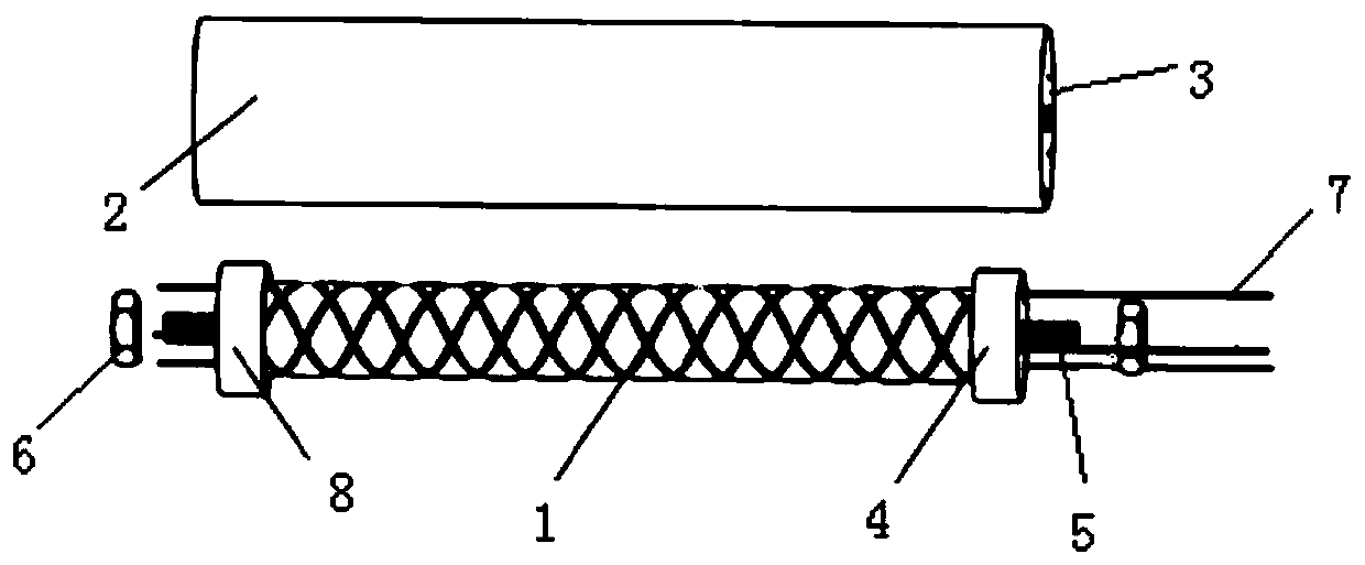 Method for sensing large-deformation space pose of flexible body