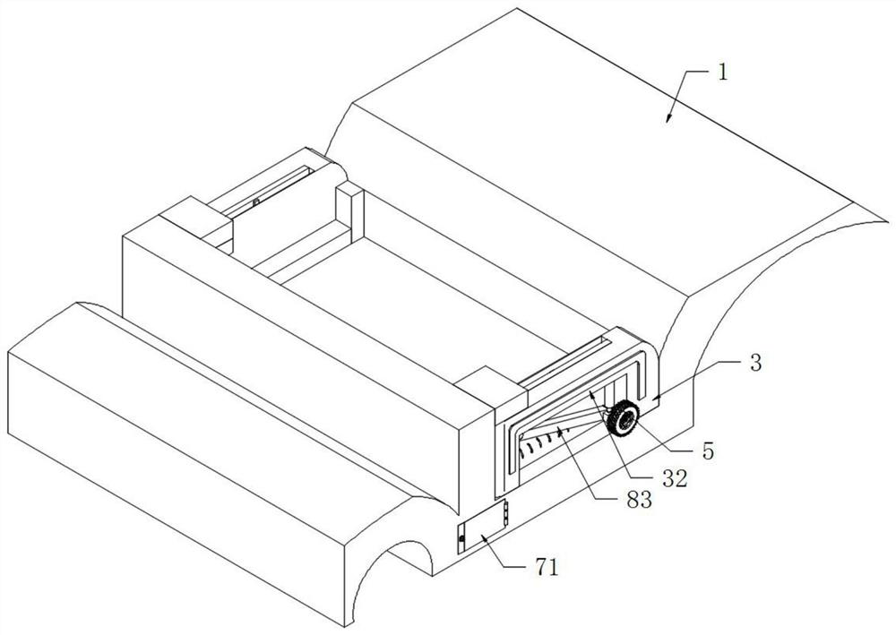 Intelligent electric child car door structure