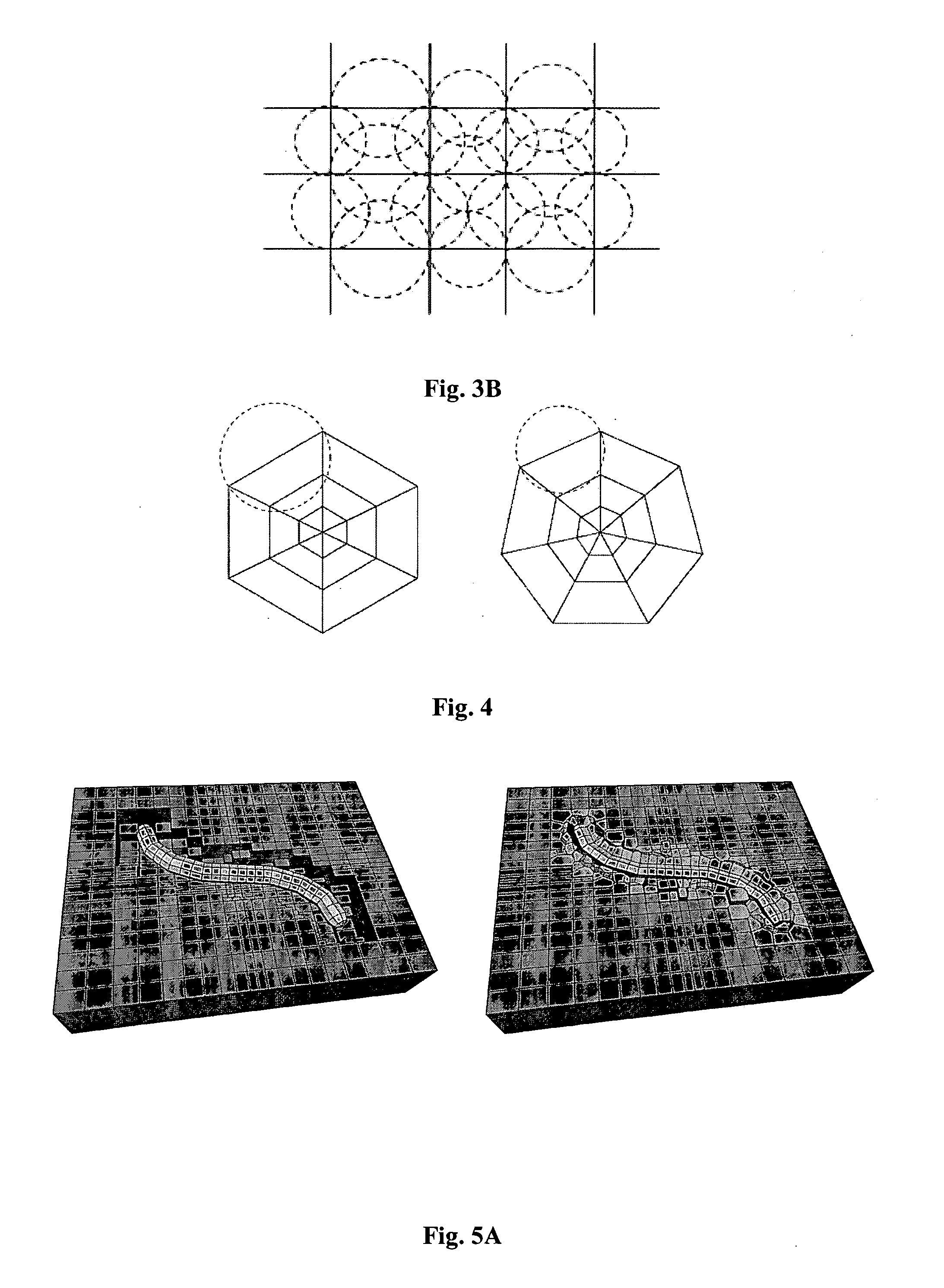 Method of generating a conforming hybrid grid in three dimensions of a heterogeneous formation crossed by one or more geometric discontinuities in order to carry out simulations