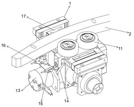 Steering control method and system for air transport vehicle