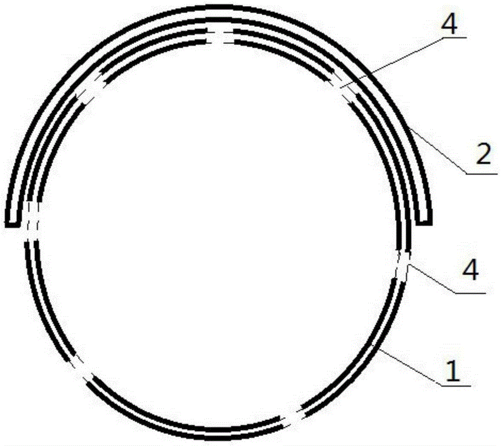 Microwave feedback energy device based on large-scale rotation device