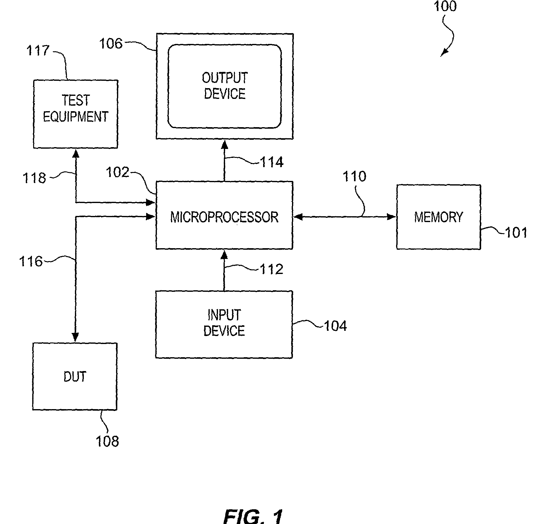 Method and apparatus for generating electronic test and data structure