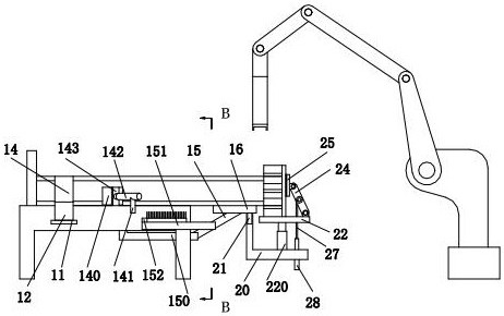 Welding machine for making and supporting columns of steel structure of bus station