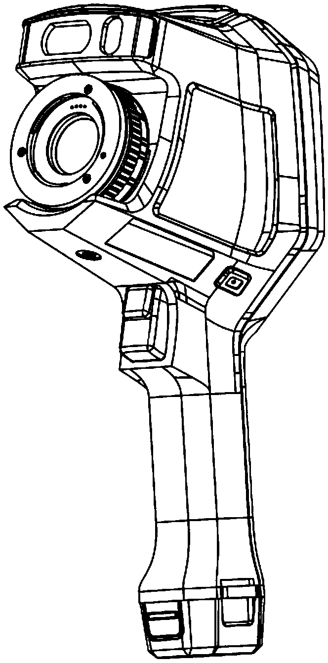 Thermal imager expansion mirror device