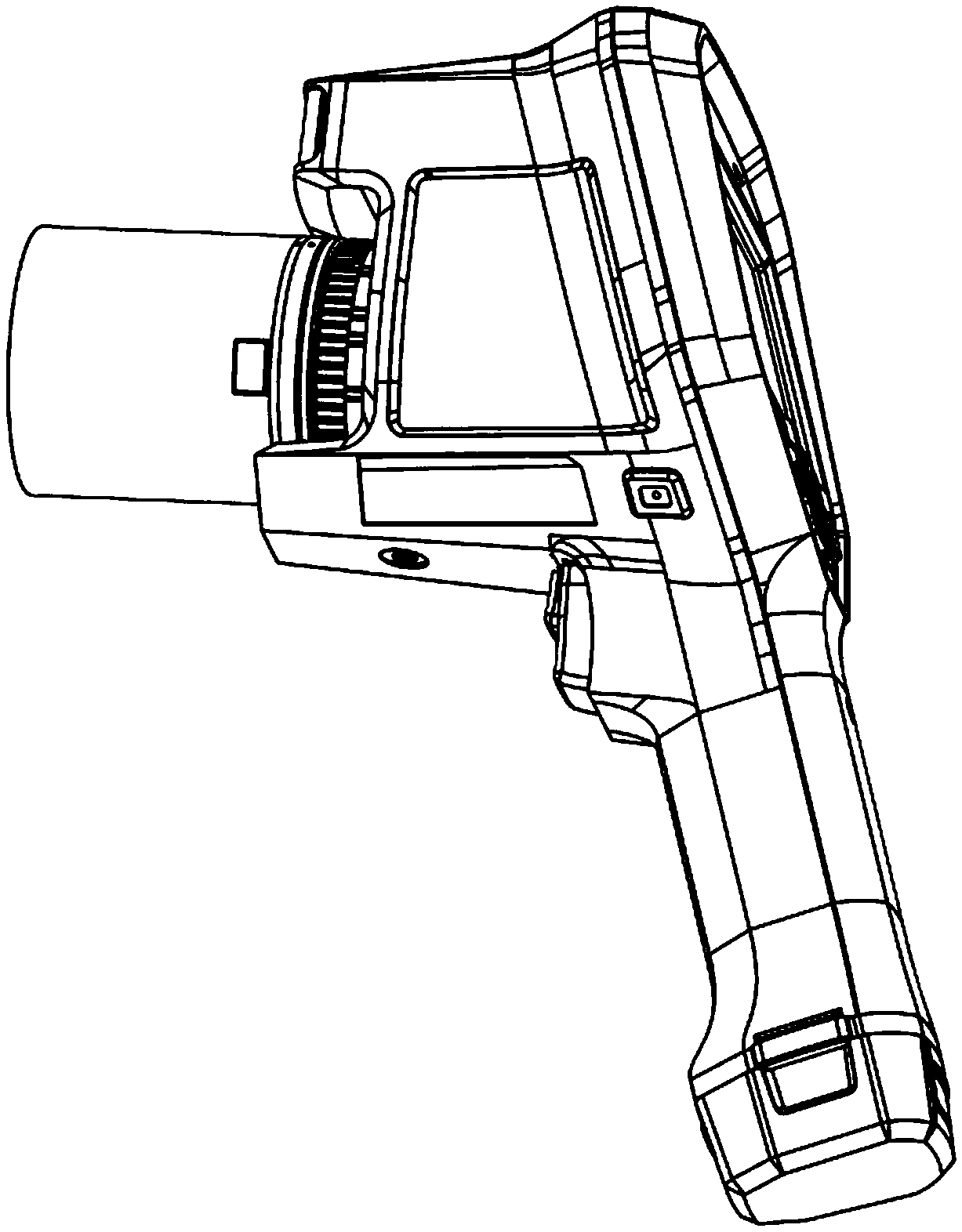 Thermal imager expansion mirror device