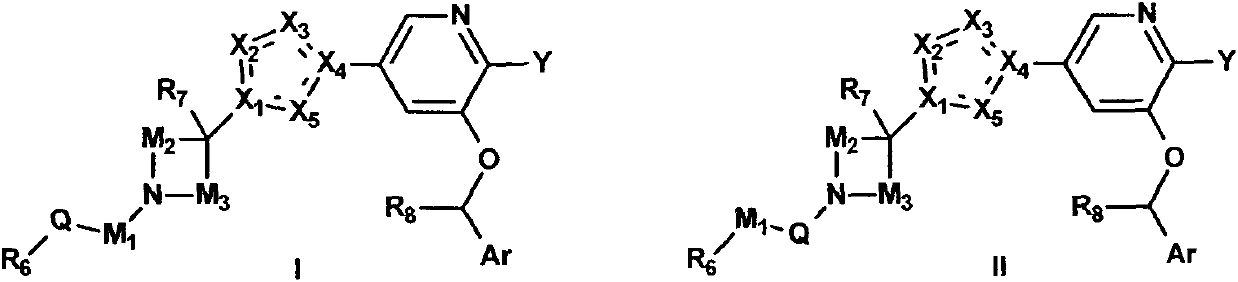 Three-level cyclic amine ALK kinase inhibitor used for treating cancer