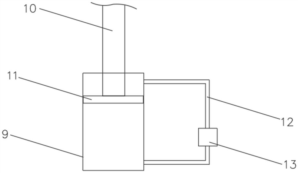 A kind of rubber tapping machine control device