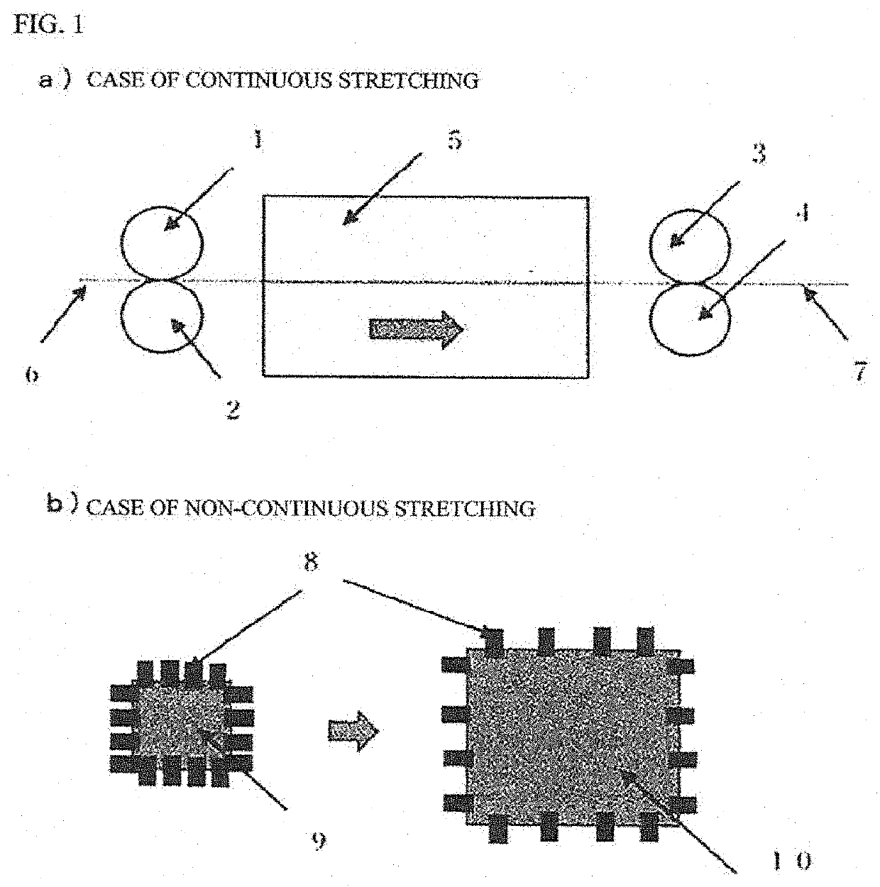 A PTFE porous membrane with a high strength and small pore size