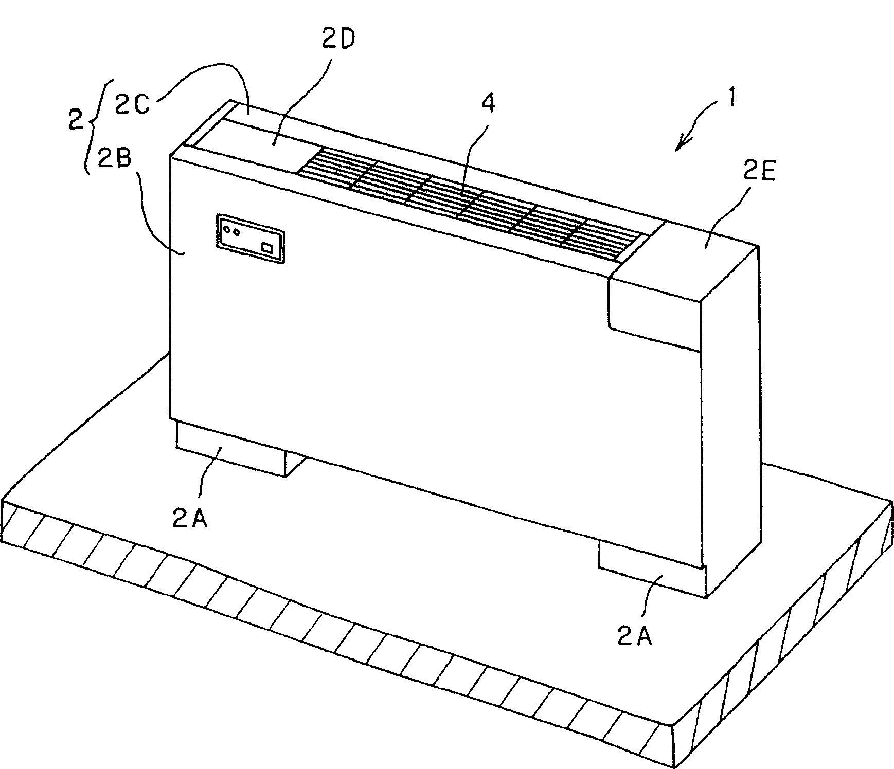 Air filtering apparatus