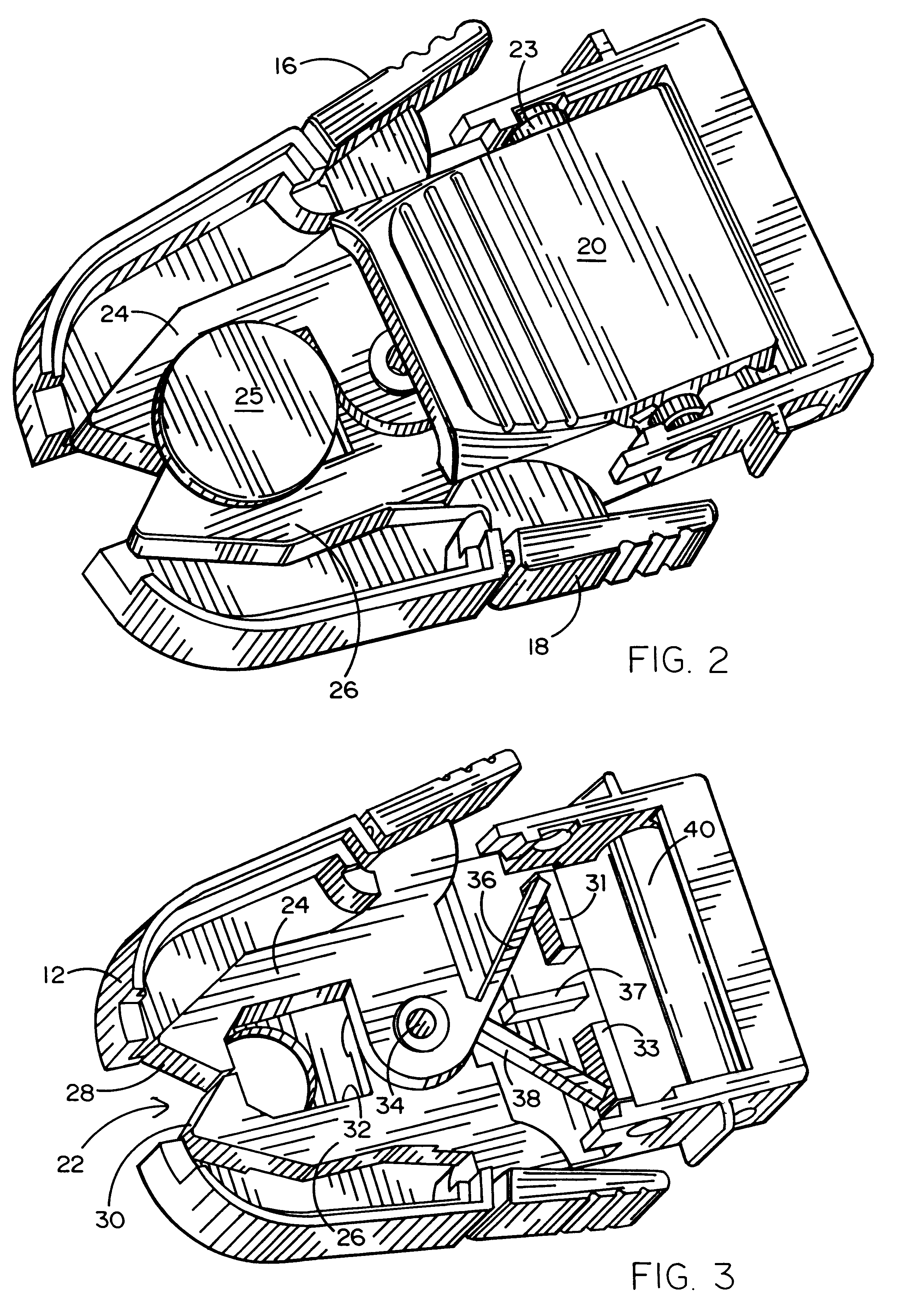 Strap connecting buckle