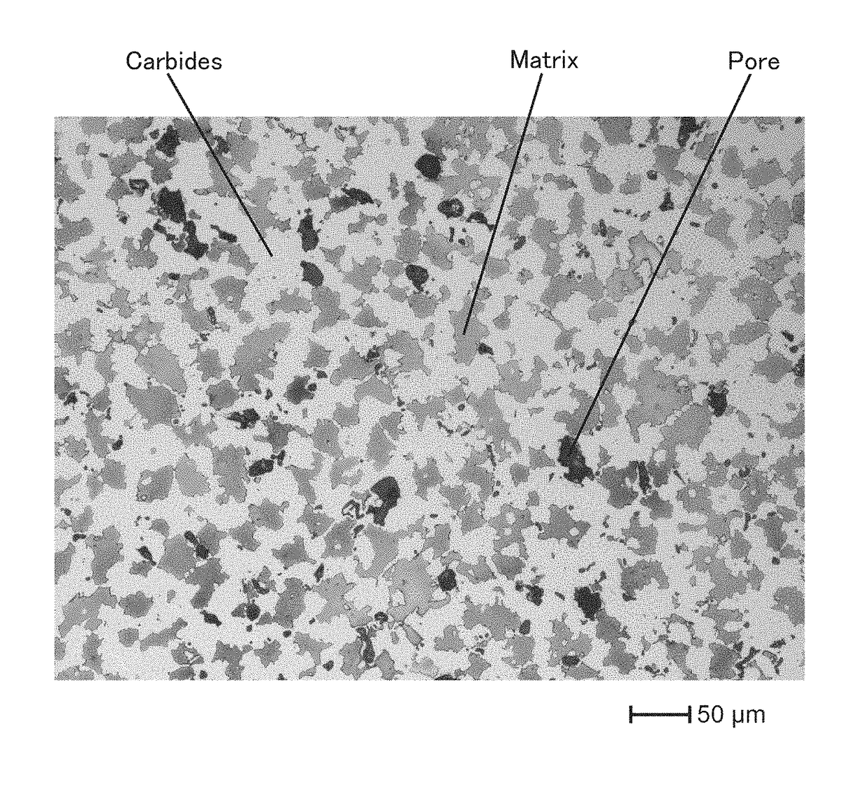 Sintered alloy and production method therefor