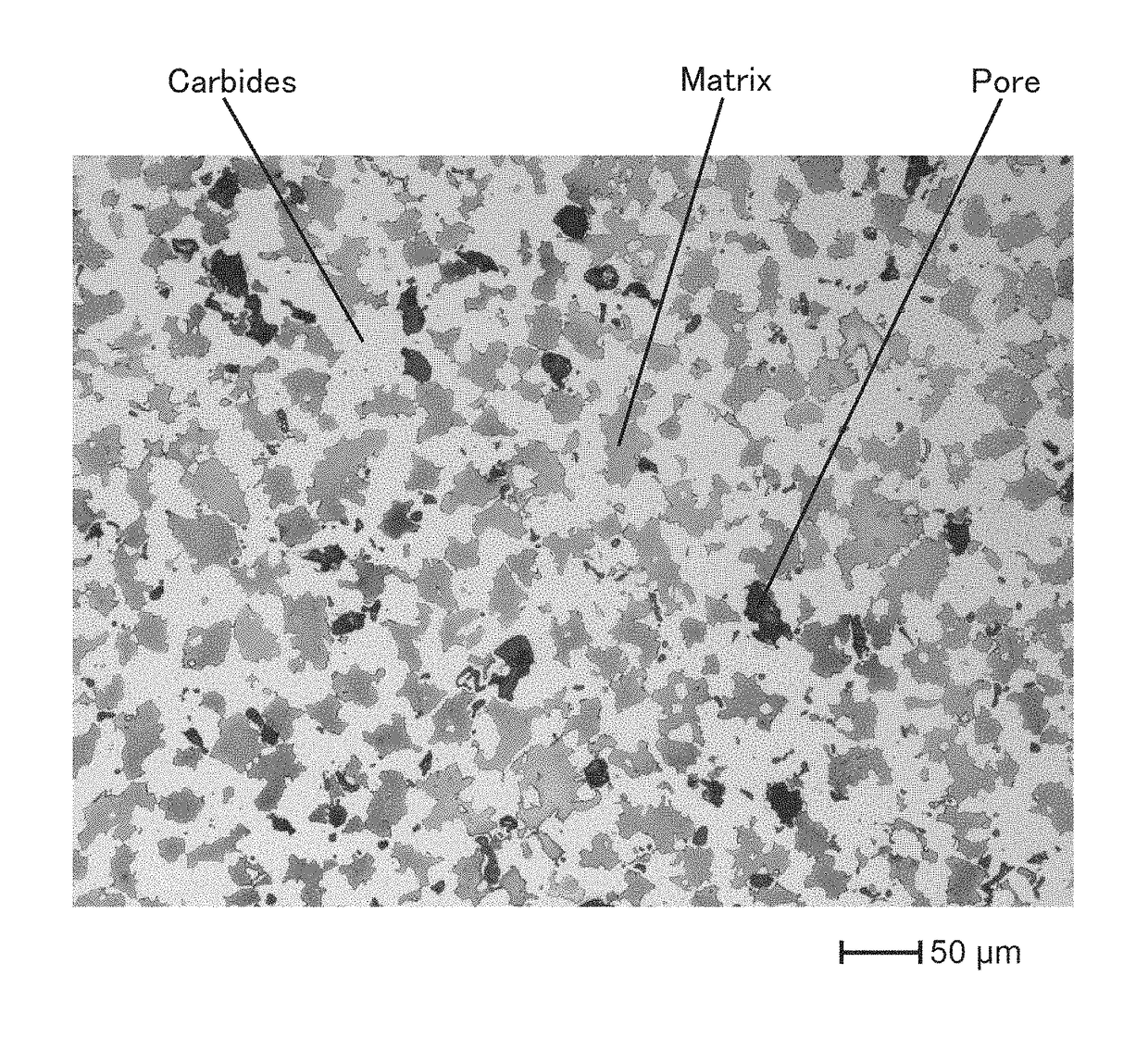 Sintered alloy and production method therefor