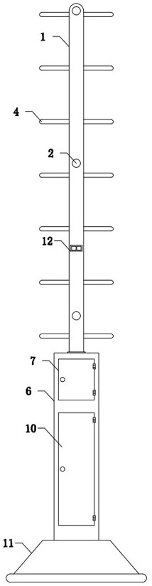 Lifting bookshelf for interior decoration