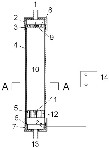 Electrodeionization (EDI) method and system dispensing with ion exchange membranes