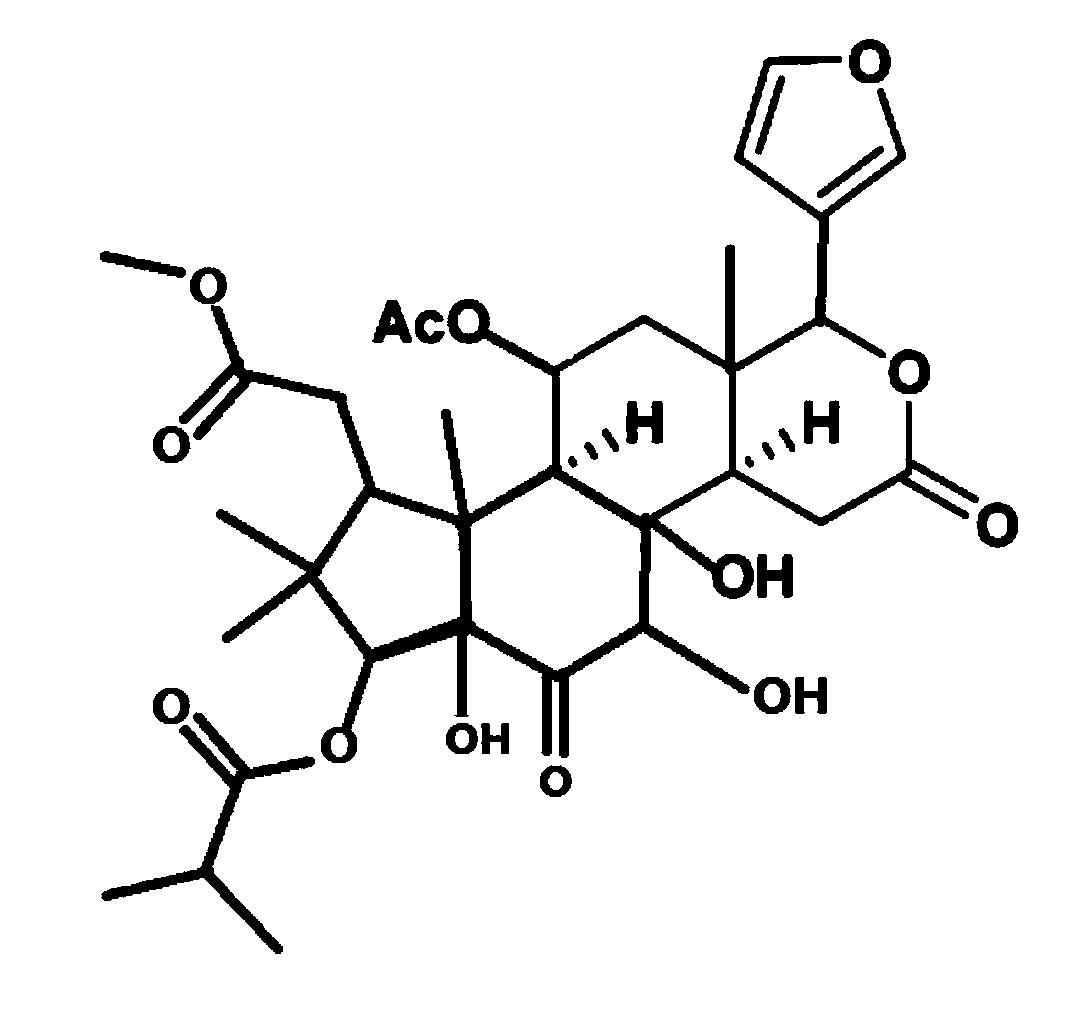 Application of Chukrasone A in preparing MAO (Monoamine Oxidase) inhibitor medicines