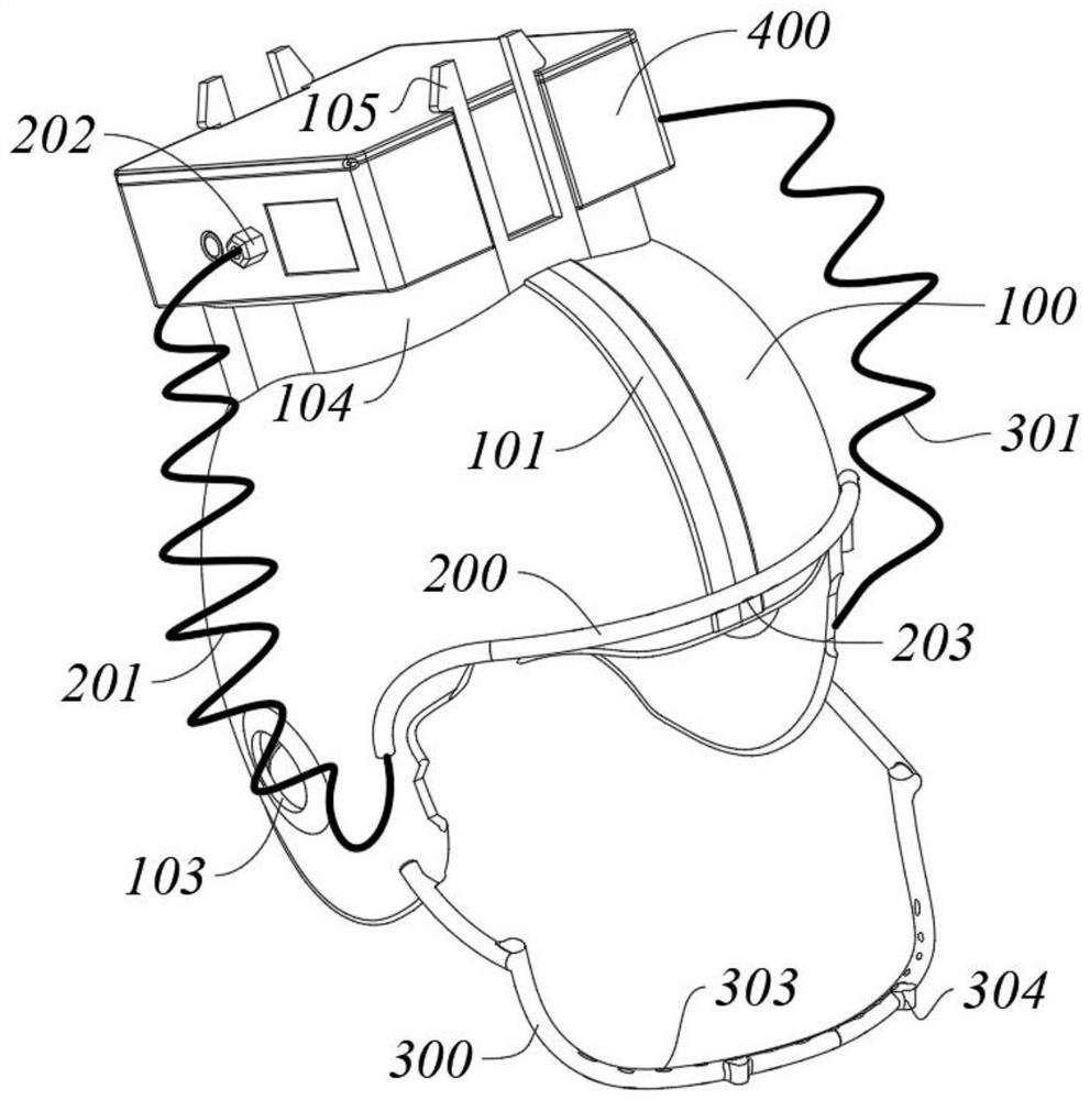 Full-automatic intelligent biohazard-free breathing equipment for air disinfection