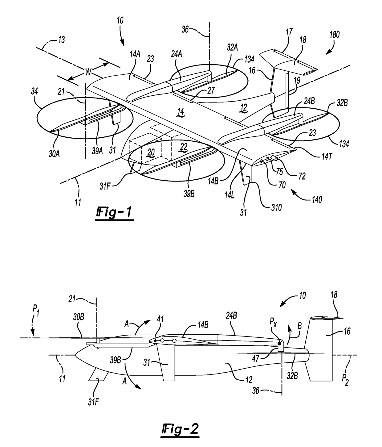 Modular unmanned aerial system with multi-mode propulsion