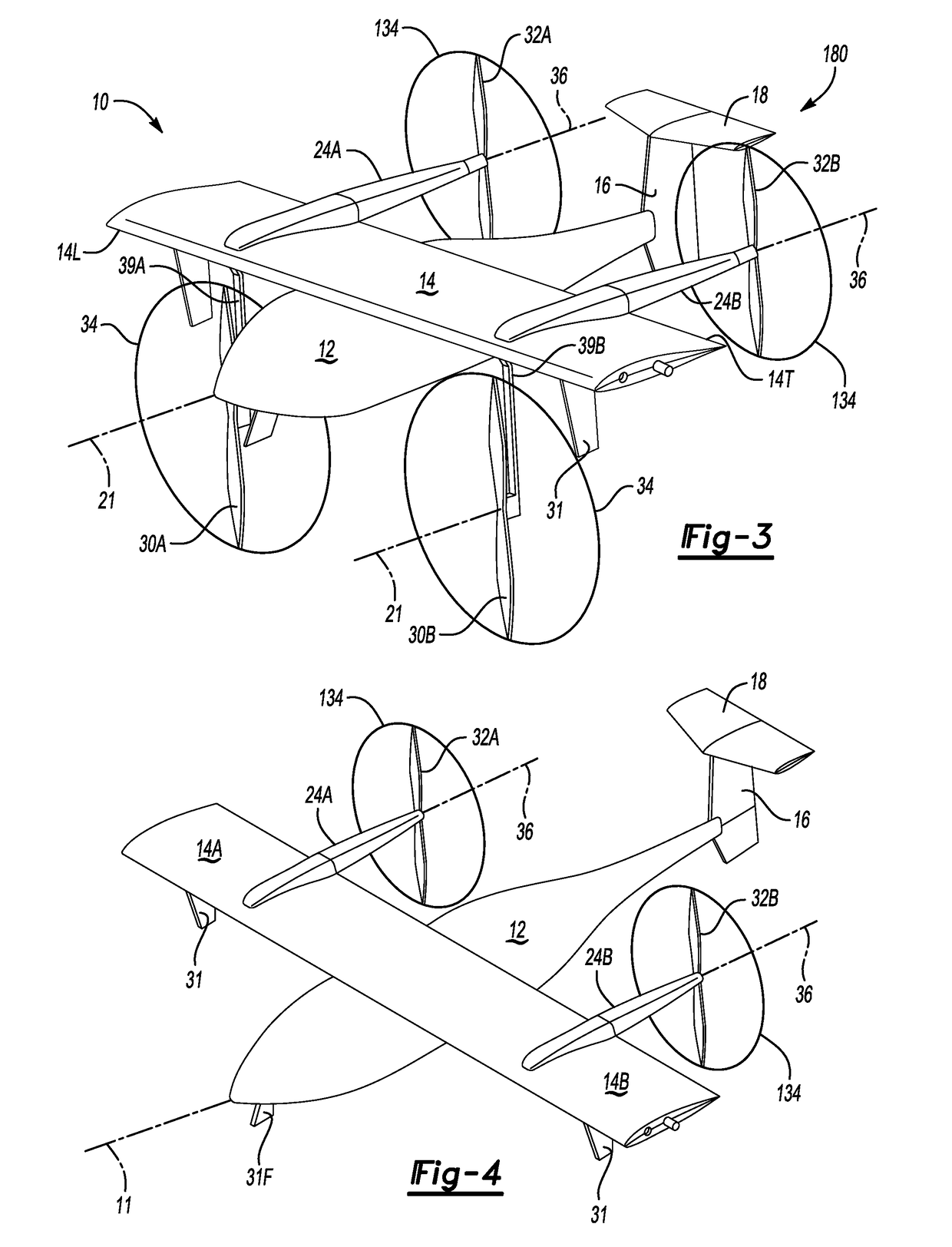 Modular unmanned aerial system with multi-mode propulsion