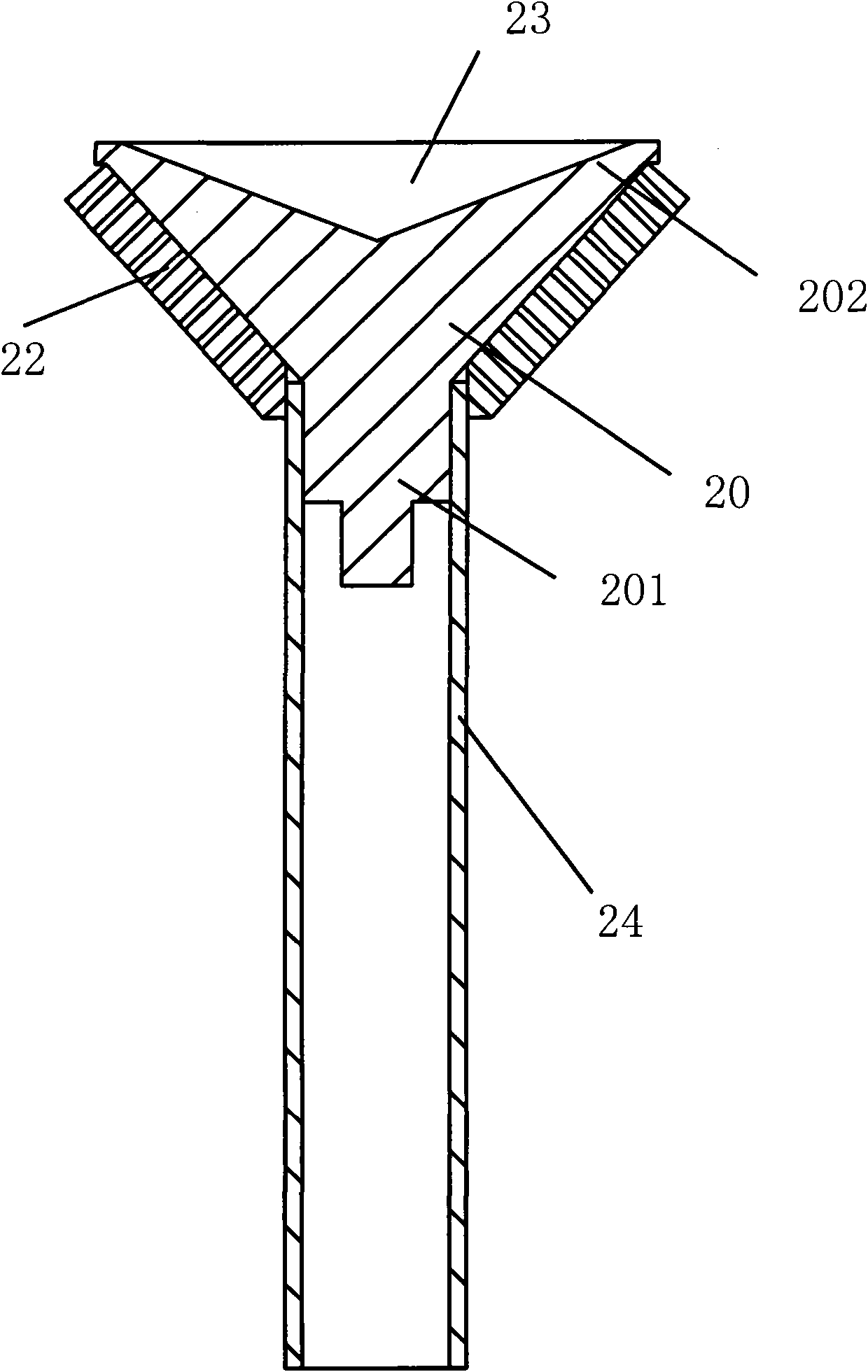 Feed source device and microwave antenna