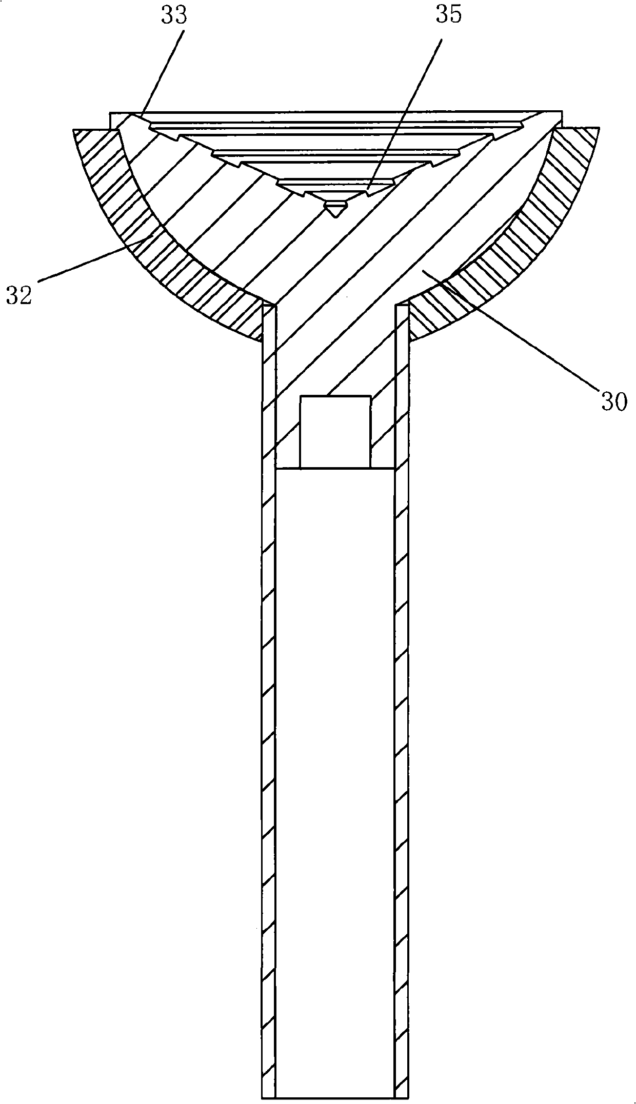 Feed source device and microwave antenna