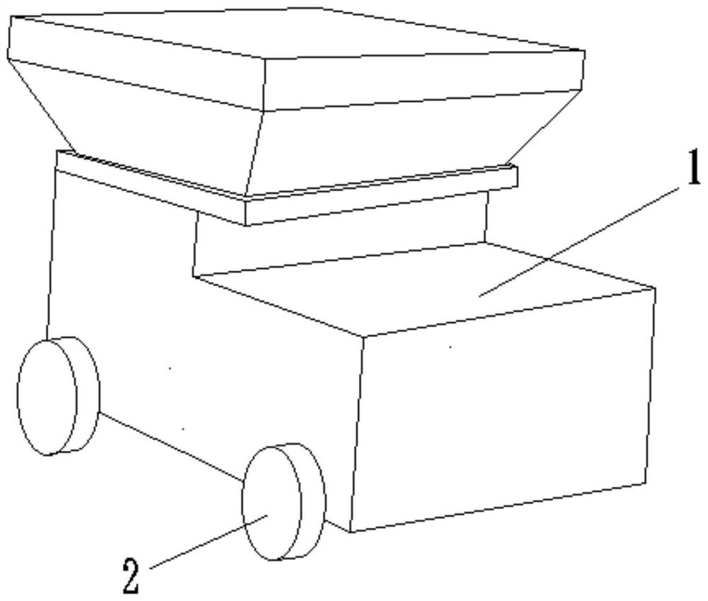 Overturning type automatic wheat airing and drying device