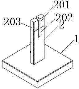 Wire diameter checking jig used for rubber products