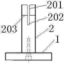 Wire diameter checking jig used for rubber products