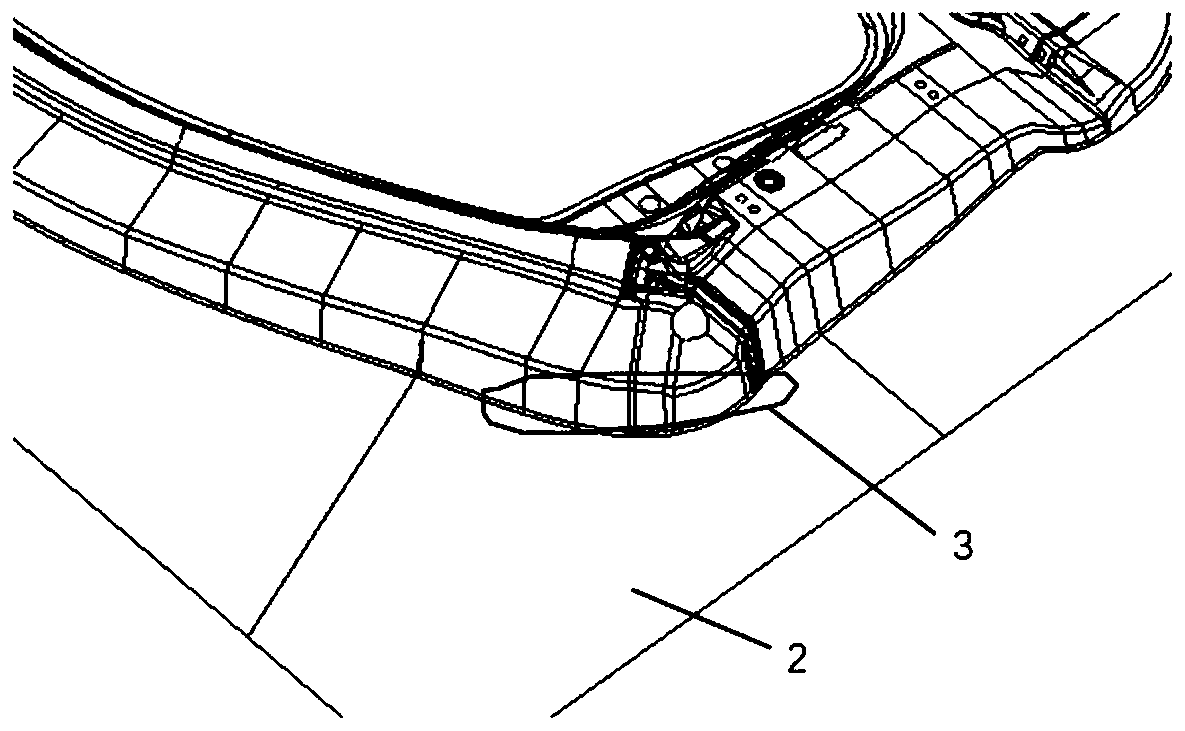 Optimization and control method of stamping process for high-strength integral side wall of passenger car