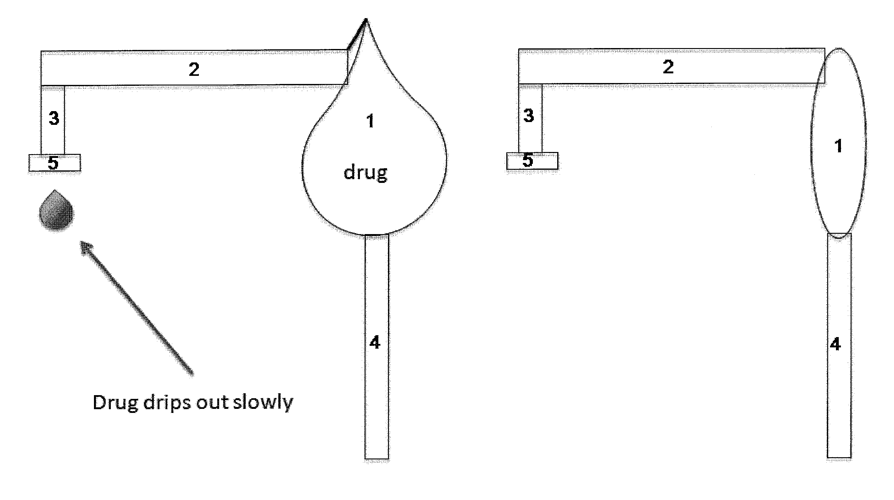 Lacrimal system drug delivery device