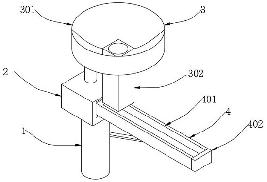 Feeding mechanism for new energy automobile battery crushing device